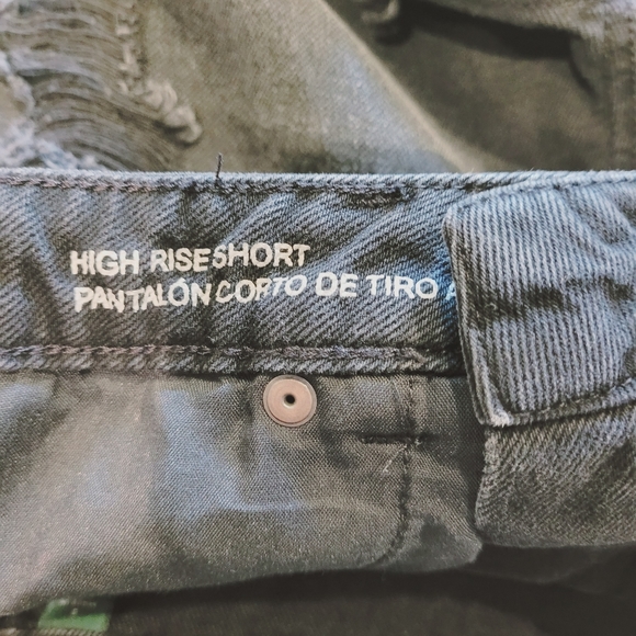 Wild Fable High Rise Black Distressed Shorts - Picture 6 of 6